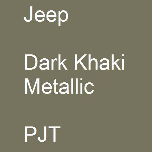 Jeep, Dark Khaki Metallic, PJT.